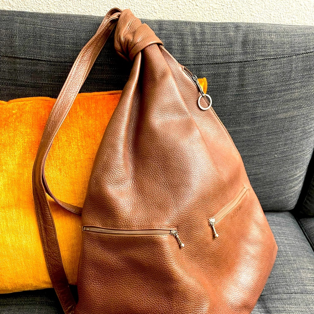 Vintage GROOM LEATHER CAPUCCIO BACKPACK